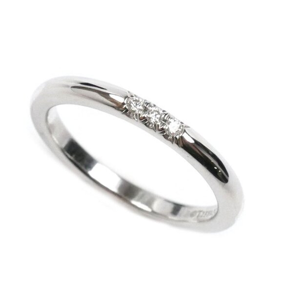 TIFFANY Silver Diamond Ring